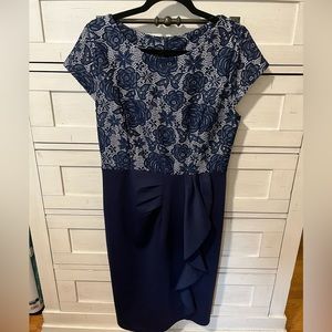 MIUSOL BLUE DRESS - size L